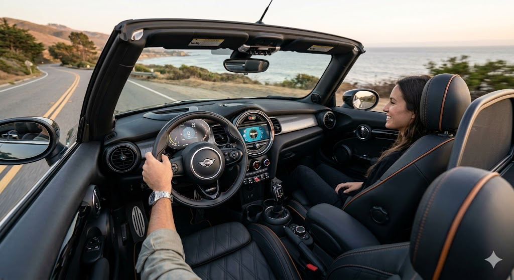 Mini Cooper S 2.0 Turbo Convertible 2023 interior