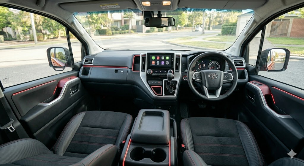 HiAce interior
